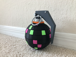 Boogie Bomb 3D Printed Fortnite Battle Royale Prop