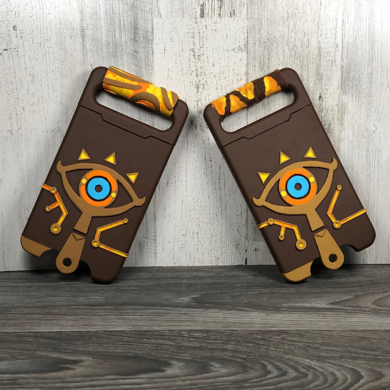 Sheikah Slate 3D Print PHONE CASE Nintendo Breath of the Wild 3D Printed Cosplay Costume Fan Art