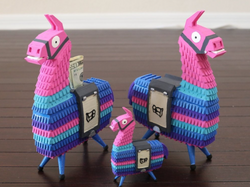 Loot LLama Pinata Battle Royale 3D Printed