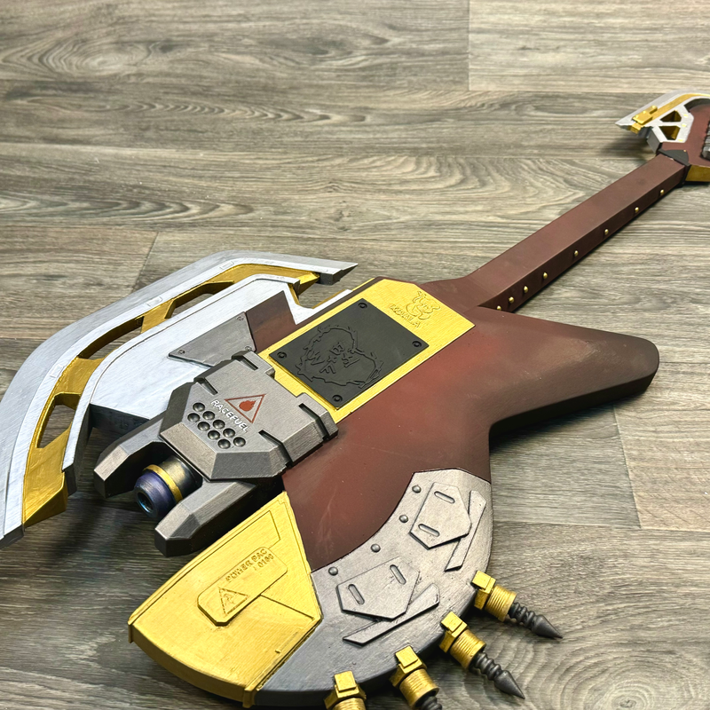 Fuse's Heirloom Razor's Edge Guitar Battle Royale 3D Printed Prop Toy ...