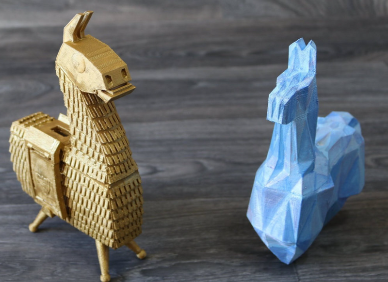 Loot LLama Pinata Battle Royale 3D Printed