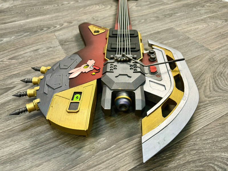 Fuse's Heirloom Razor's Edge Guitar Battle Royale 3D Printed Prop Toy ...