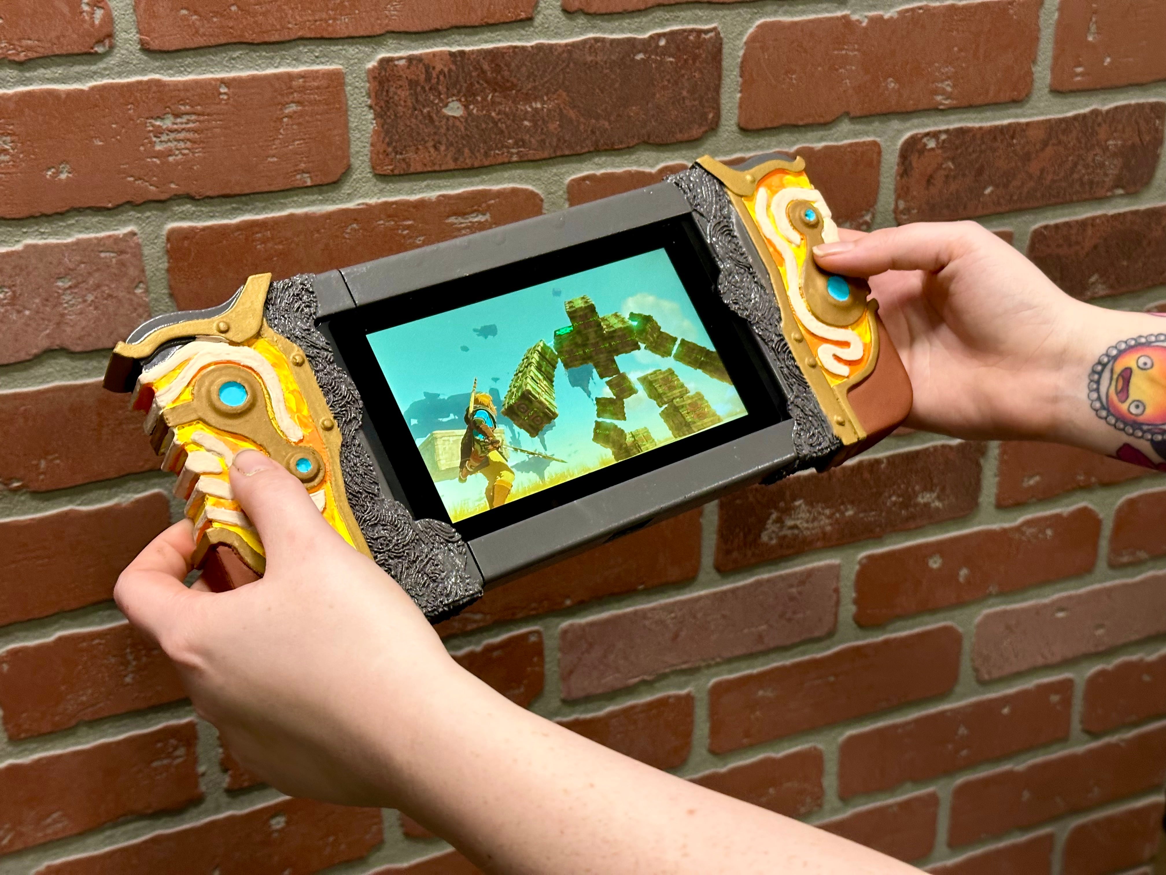 Nintendo Switch Purah Pad Case 3d Print Tears of the Kingdom