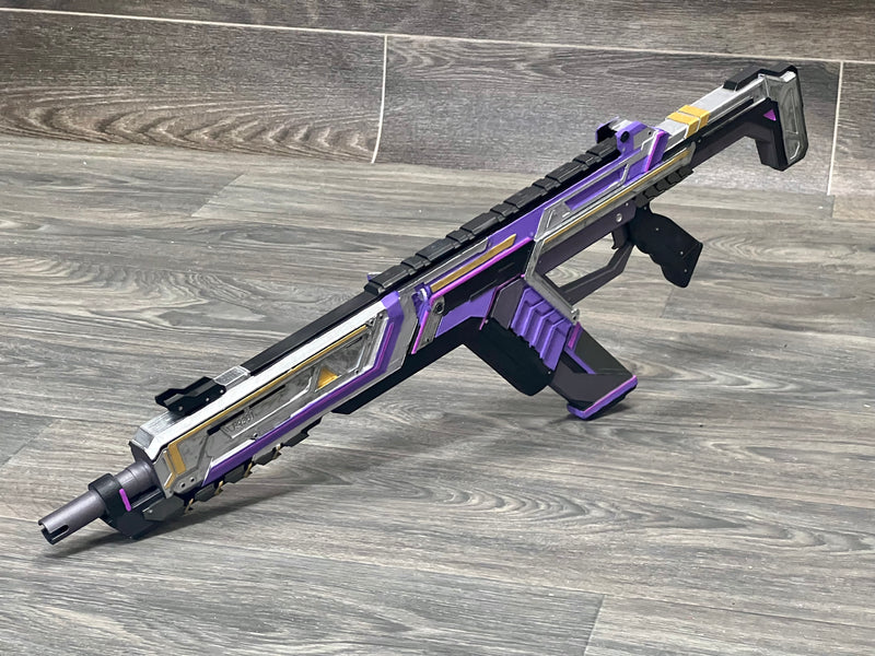 Amethyst Apathy R-301 Carbine Battle Royale 3D Printed Prop Toy Fan Art