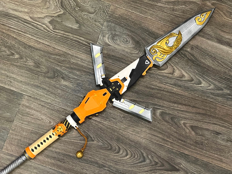 Valkyrie's Suzaku Spear Heirloom Battle Royale 3D Printed Prop Toy Fan Art