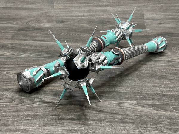 Horizon's Heirloom Gravity Maw War Mace Battle Royale 3D Printed Prop Toy Fan Art