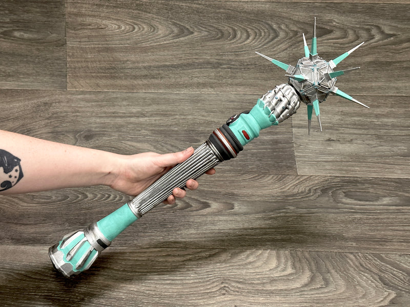 Horizon's Heirloom Gravity Maw War Mace Battle Royale 3D Printed Prop Toy Fan Art