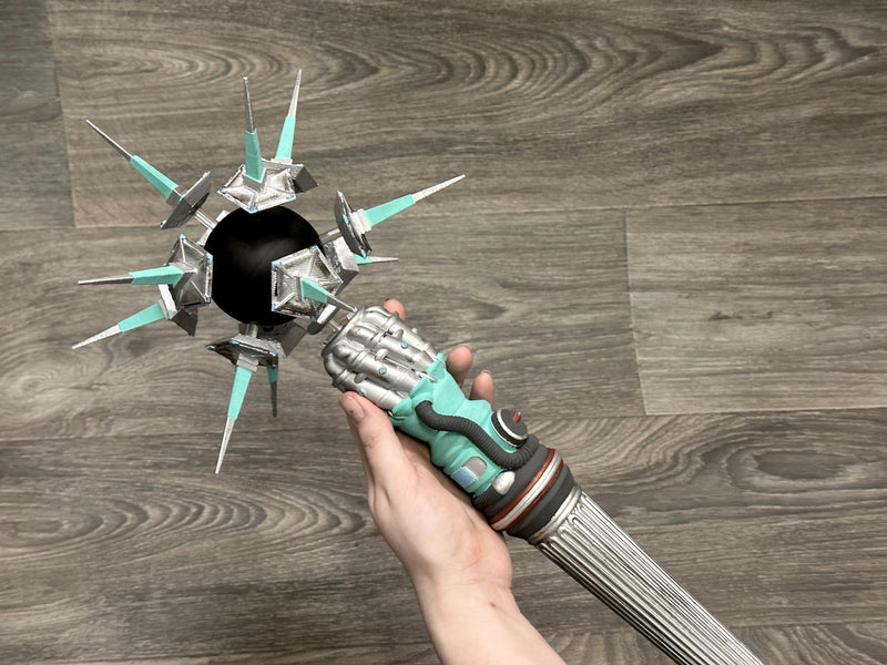 Horizon's Heirloom Gravity Maw War Mace Battle Royale 3D Printed Prop Toy Fan Art