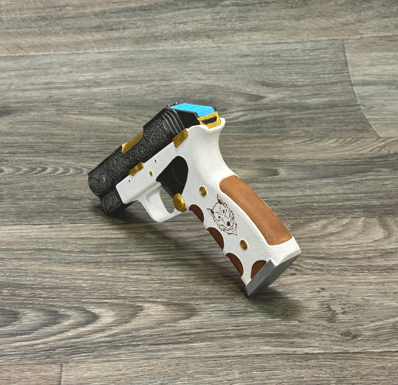 Ivory Fang P2020 Pistol Apex Legends Battle Royale 3D Printed Prop Toy Fan Art