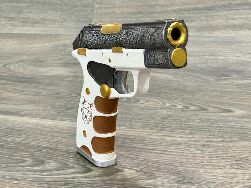 Ivory Fang P2020 Pistol Apex Legends Battle Royale 3D Printed Prop Toy Fan Art