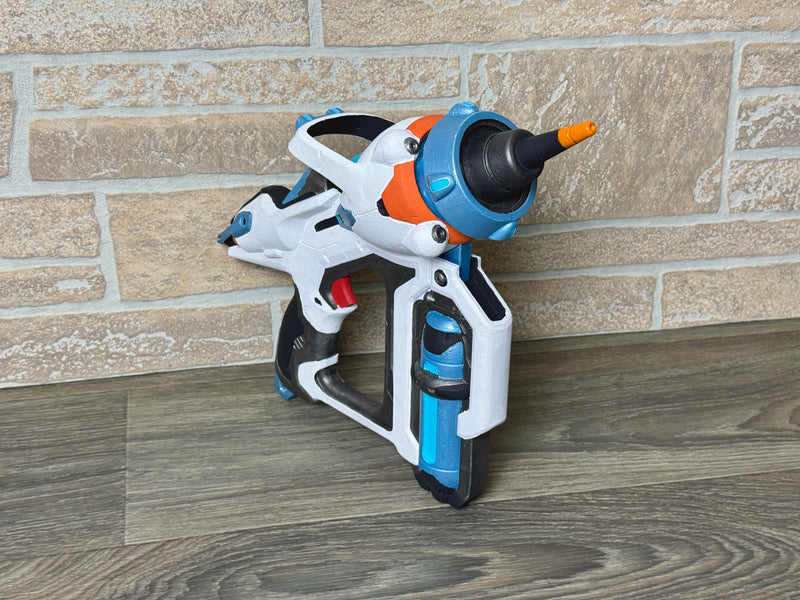 Juno Mediblaster Gun Overwatch Fan Art Prop 3d Printed Full Scale Cosplay Decor