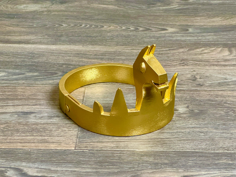 Victory Royale Crown Epic Fortnite 3D Print Full Scale Cosplay Golden Llama Winner