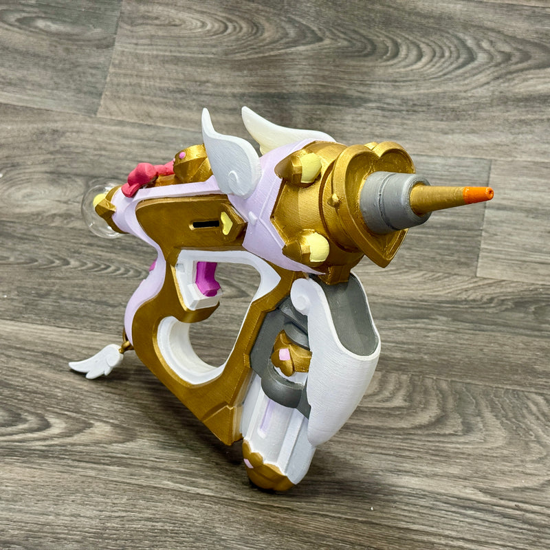 Heart of Hope Juno Mythic Mediblaster Gun Overwatch Fan Art Prop 3d Printed Full Scale Cosplay Decor