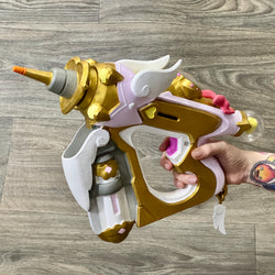 Heart of Hope Juno Mythic Mediblaster Gun Overwatch Fan Art Prop 3d Printed Full Scale Cosplay Decor