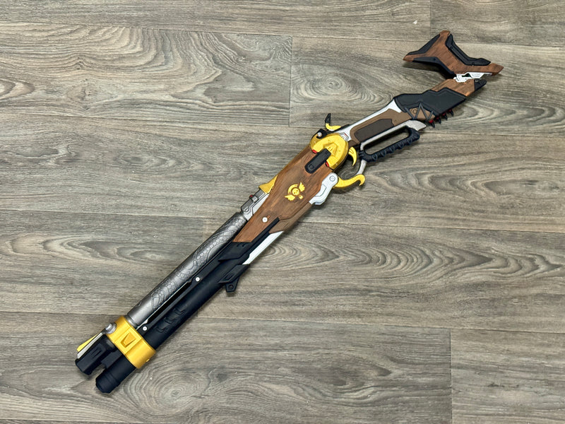 Ashe Viper Rifle Overwatch 2 Gun Fan Art Prop 3d Printed Full Scale Cosplay