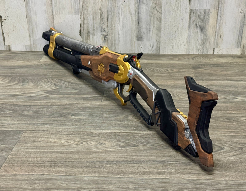 Ashe Viper Rifle Overwatch 2 Gun Fan Art Prop 3d Printed Full Scale Cosplay