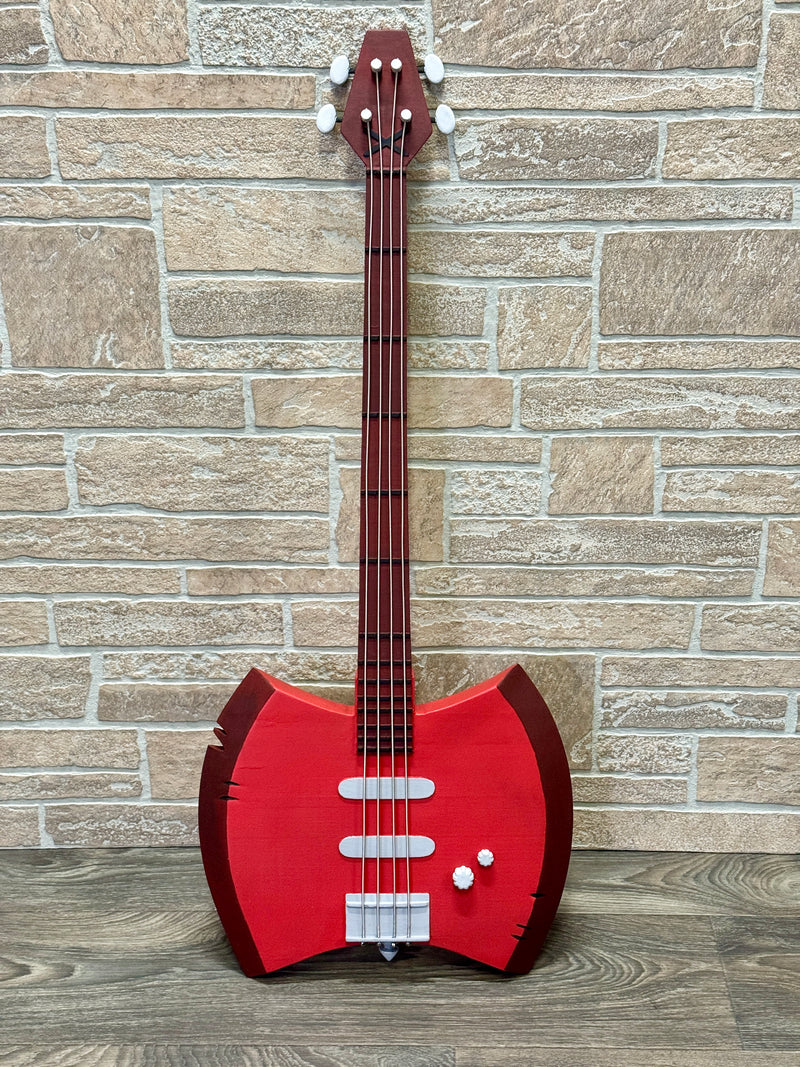Adventure Time Marceline Axe Bass Guitar 3D Print Full Scale Vampire Queen Cosplay Fan Art