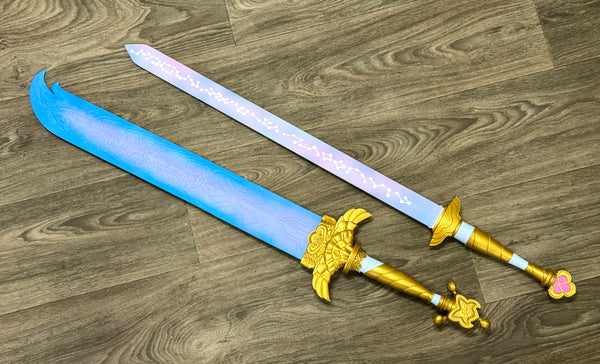 Rumi’s Swords Kpop Demon Hunters 3D Printed Cosplay Prop Toy Anime Fan Art