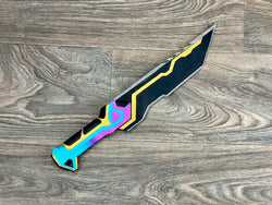 Valorant Glitchpop Knife Prop 3D printed