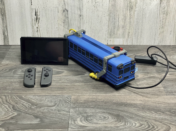 Battle Bus Nintendo Switch Dock Fortnite 3D Print Fan Art