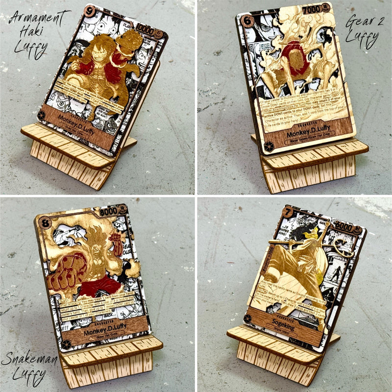 3D Wood One Piece Trading Card Replica Anime Laser Cut Multi-Layered M Senpai3D 3D Wood One Piece Trading Card Replica Anime Laser Cut Multi-Layered M Senpai3D