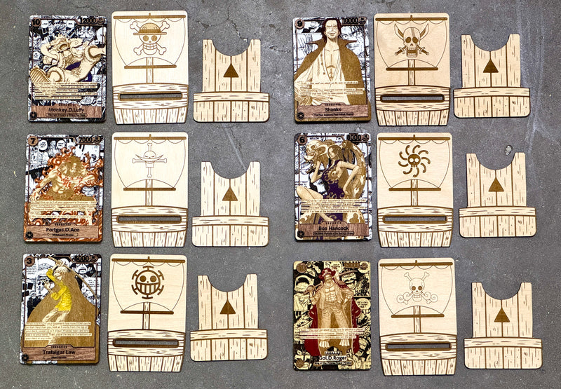 3D Wood One Piece Trading Card Replica Anime Laser Cut Multi-Layered M Senpai3D 3D Wood One Piece Trading Card Replica Anime Laser Cut Multi-Layered M Senpai3D