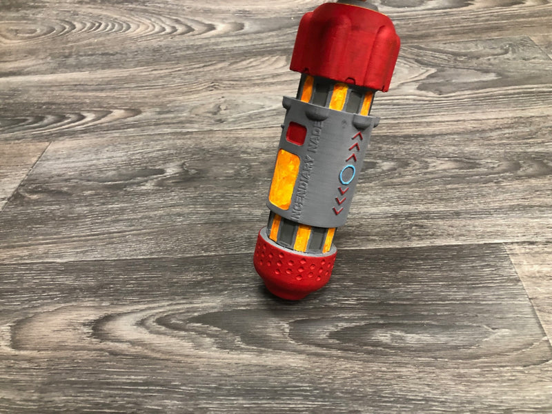 Thermite Grenade 3D Printed Battle Royale Prop Fan Art