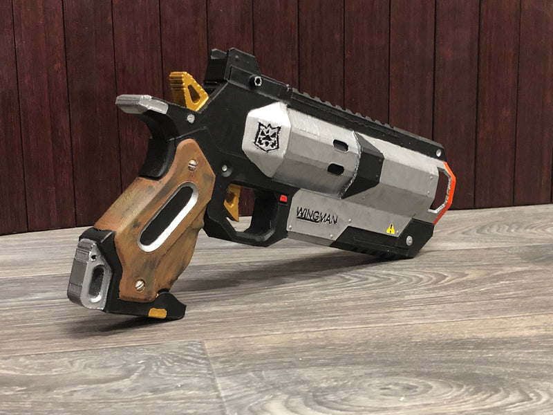 Wingman Pistol Legendary Battle Royale 3D Printed Prop Toy Fan Art