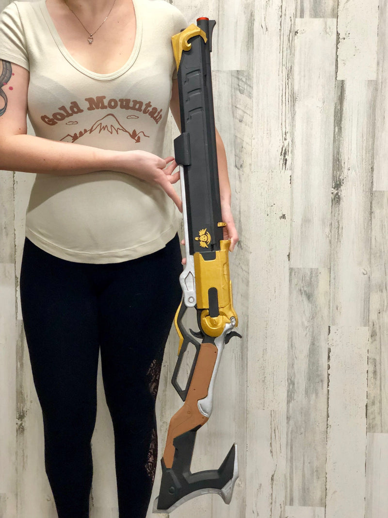 Ashe Viper Rifle Gun Fan Art Prop 3d Printed Full Scale Cosplay