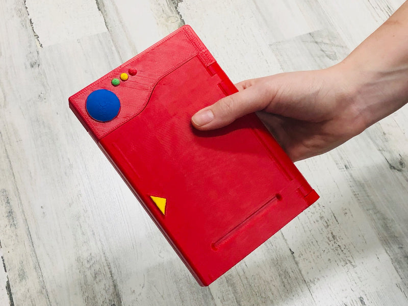 Pokedex Nintendo Switch Game Case 3D Printed Cosplay Fan Art