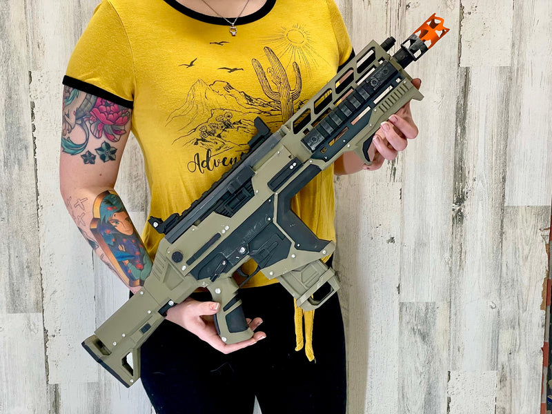 Hemlok Burst AR Battle Royale 3D Printed Prop Toy Fan Art