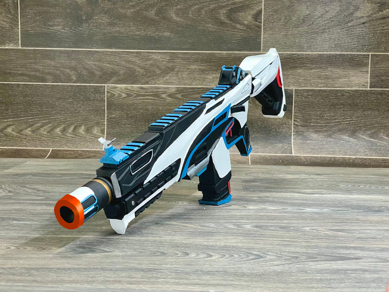 Luxury Finish Volt SMG Energy Battle Royale 3D Printed Prop Toy Fan Art