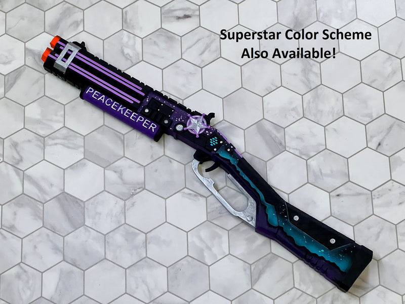 Northern Lights Peacekeeper Shotgun Battle Royale 3D Printed Prop Toy Fan Art