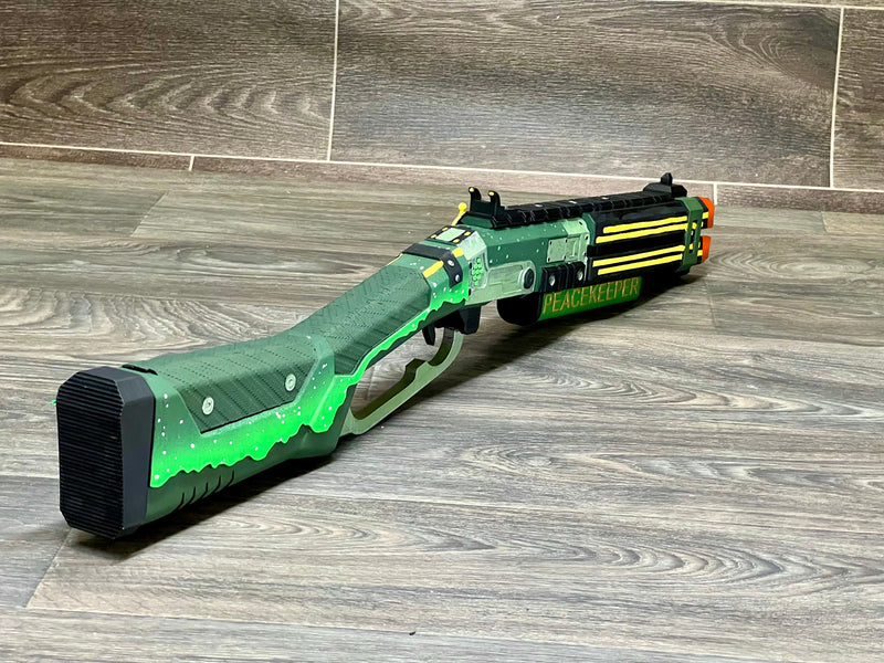 Northern Lights Peacekeeper Shotgun Battle Royale 3D Printed Prop Toy Fan Art