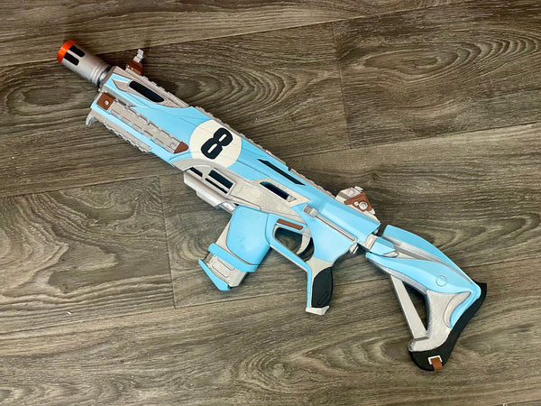 Classic Pearl Volt SMG Energy Battle Royale 3D Printed Prop Toy Fan Art