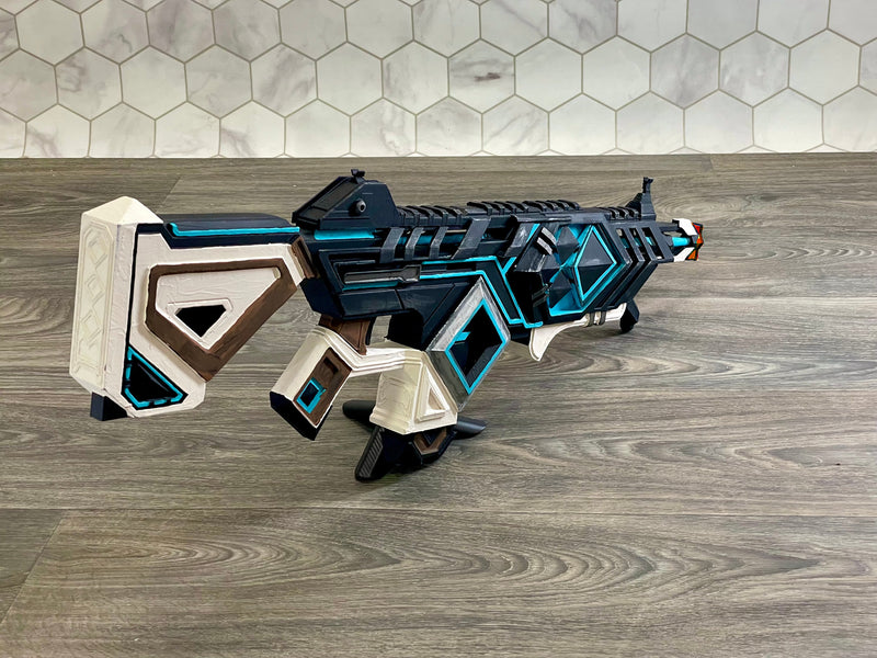 Mantlepiece Volt SMG Energy Battle Royale 3D Printed Prop Toy Fan Art